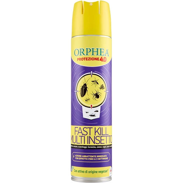 Orphea Fast Kill Multi Insetto Protezione 4D Spray ML400 - ORPHEA